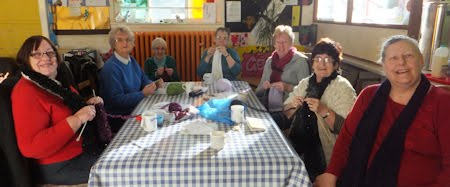 Knitting & crochet group, all welcome
